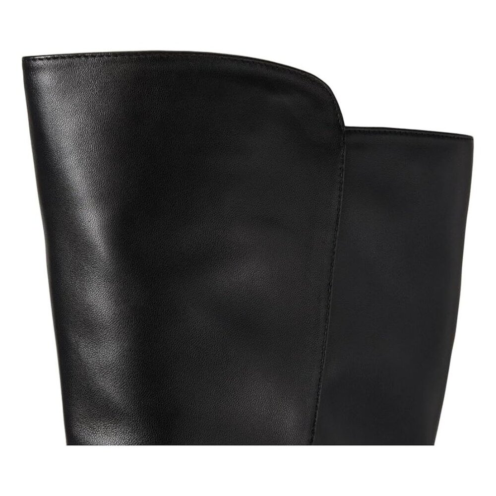 🆕SAM EDELMAN Taylin Knee High Kitten Heel Boot Wide Calf Black 8 - Picture 5 of 15